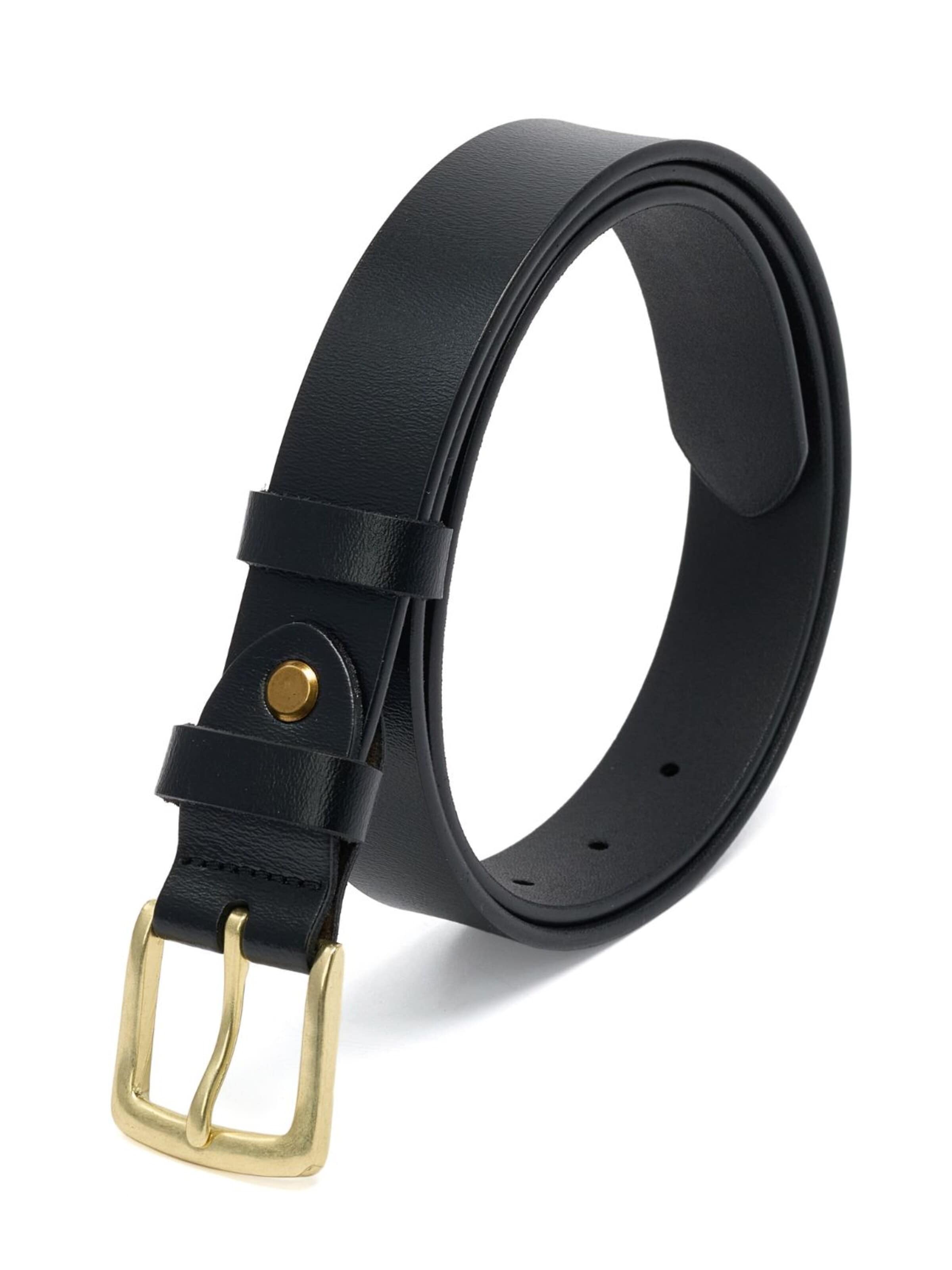 Cintura 'GENUINE' di jolar in nero