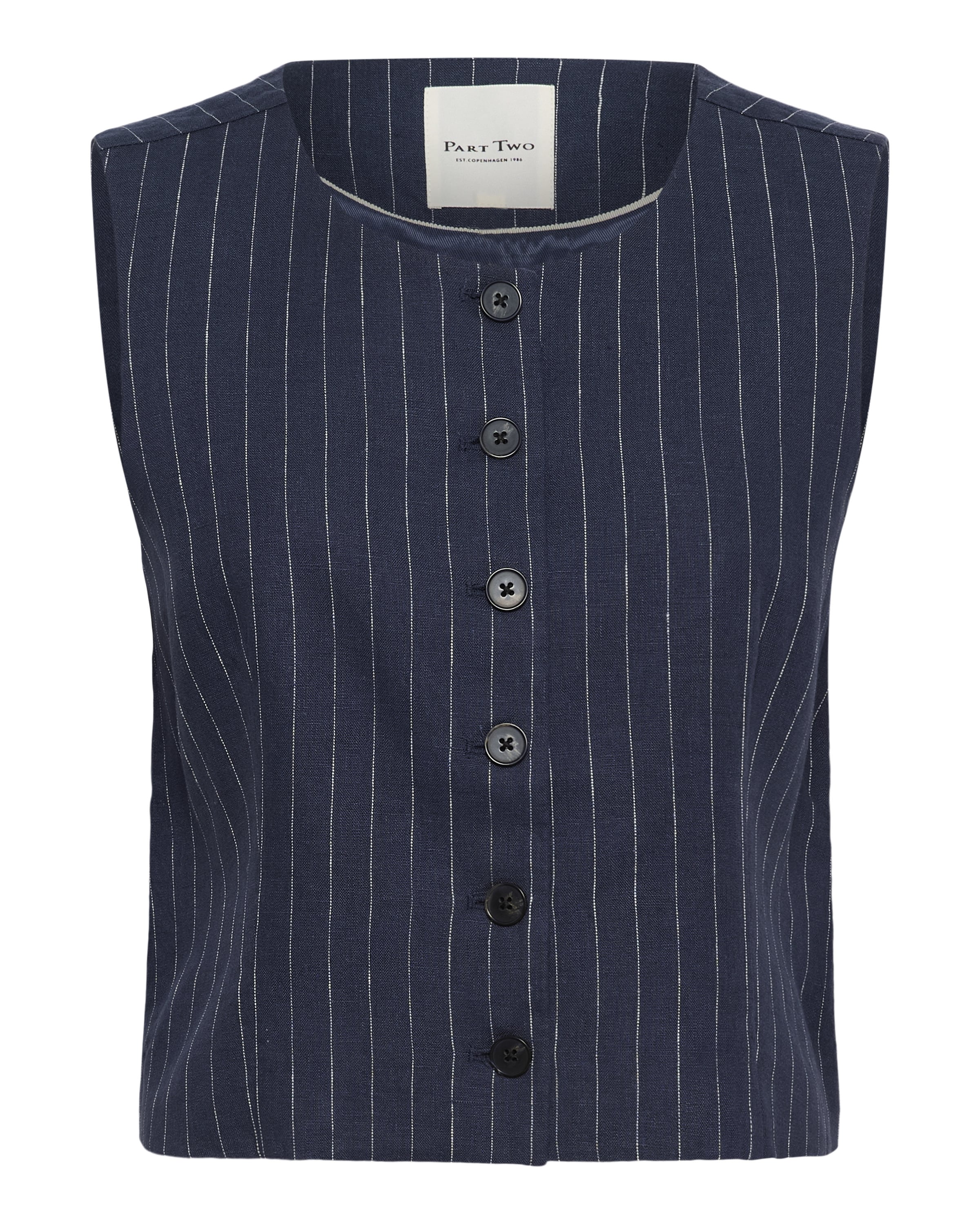 Gilet 'AzaniaPW' Part Two en bleu : devant