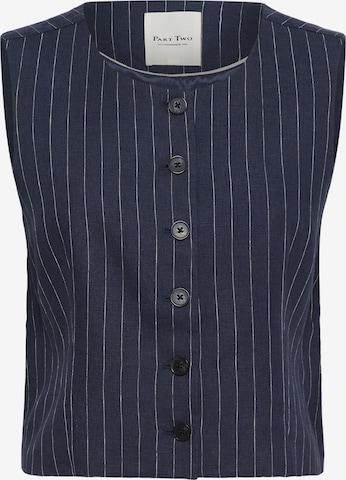 Gilet 'AzaniaPW' Part Two en bleu : devant