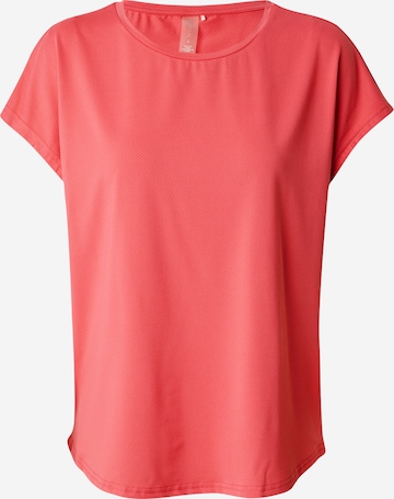 ONLY PLAY - Camisa funcionais 'AUB-MILA LIFE' em rosa: frente