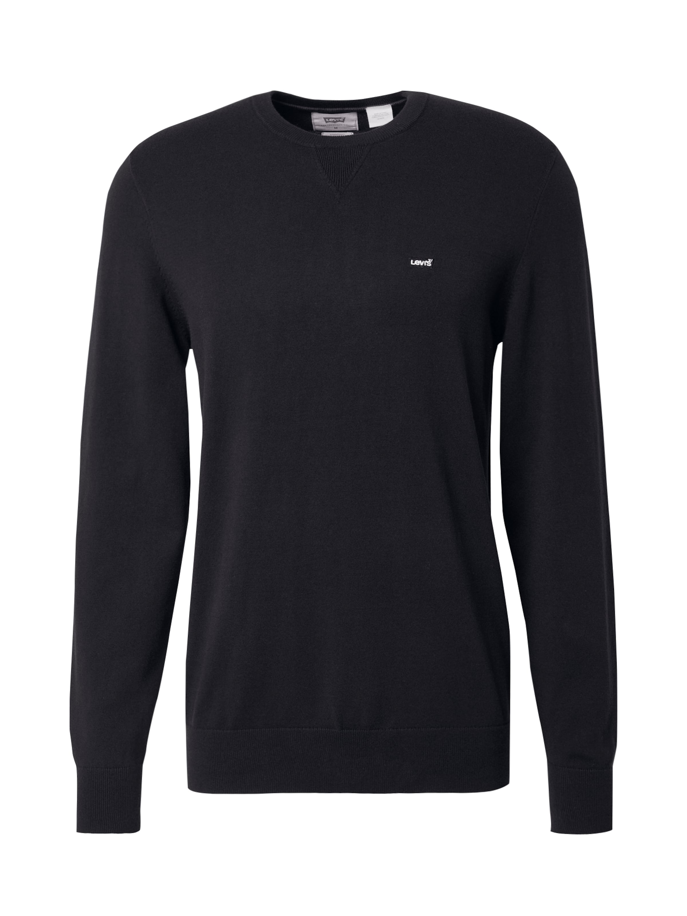 Pull-over 'Lightweight Housemark Sweater' LEVI'S ® en noir : devant