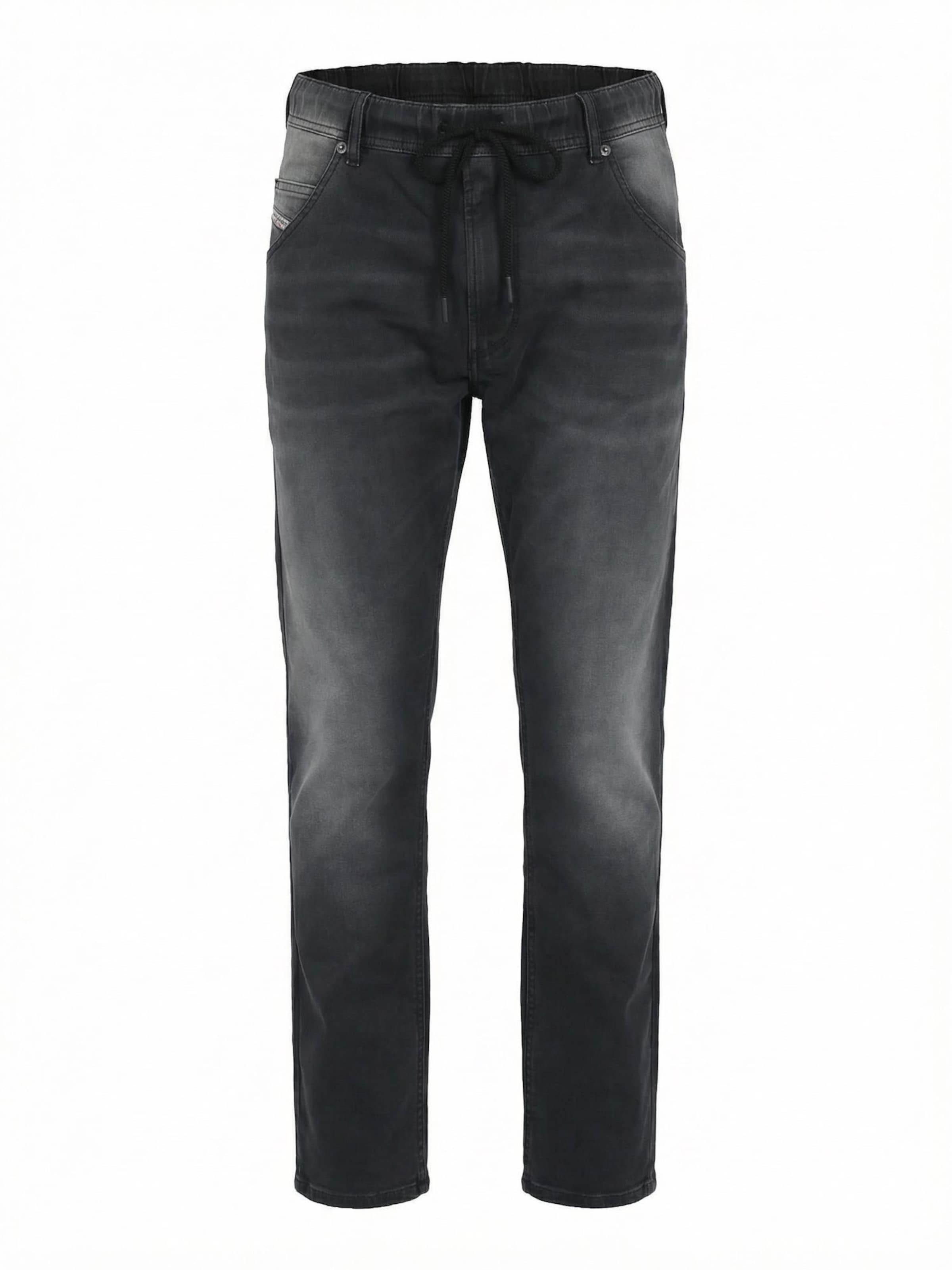 Effilé Jean '2030 D-KROOLEY JOGGJEANS Superstretch & Supersoft' DIESEL en gris : devant