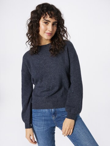 Pull-over 'Lucille' Thought en bleu : devant