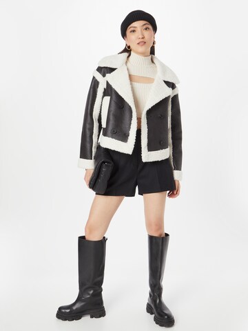 River Island Winterjas in Zwart