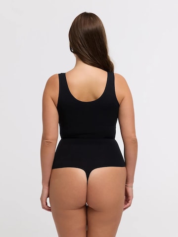 Body modellante 'Tank Sculpting Bodysuit with String' di cfab in nero