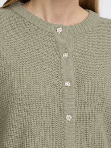 Oxmo Gebreid vest ' OXBMMOMA CARDIGAN ' in Groen