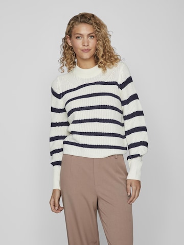 VILA Sweater 'Monica' in White: front