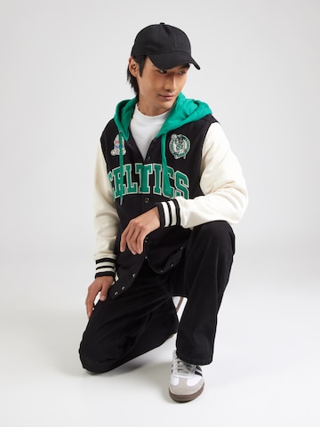 Mitchell & Ness - Chaqueta de entretiempo 'BOSTON CELTICS' en negro