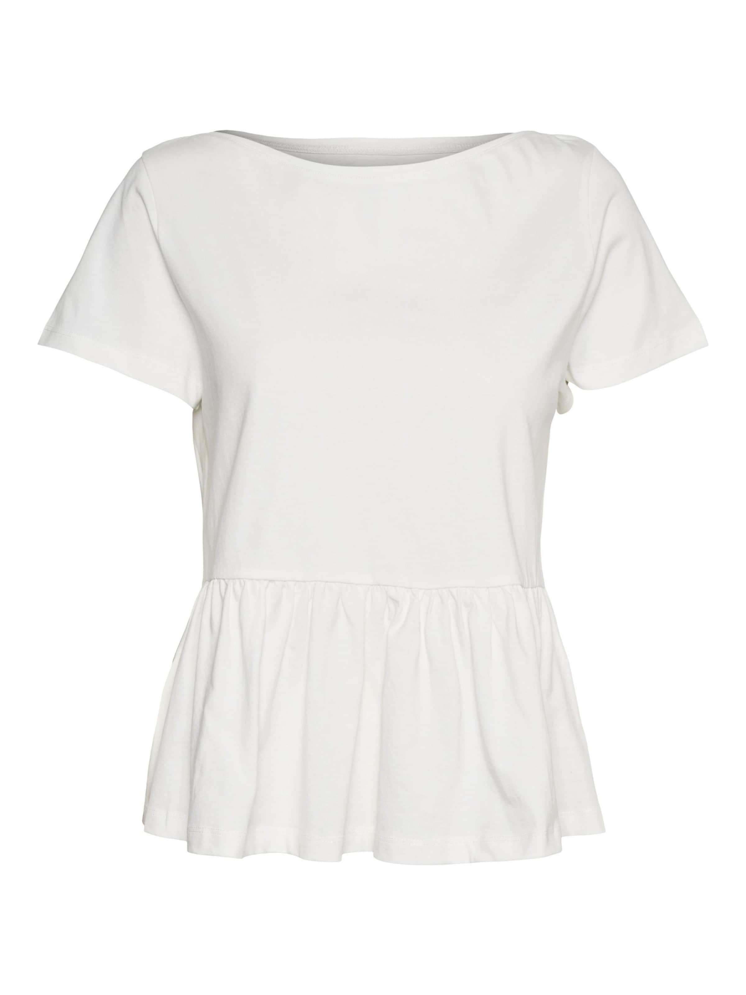 VERO MODA Shirt 'VMOnella' in Wit: voorkant