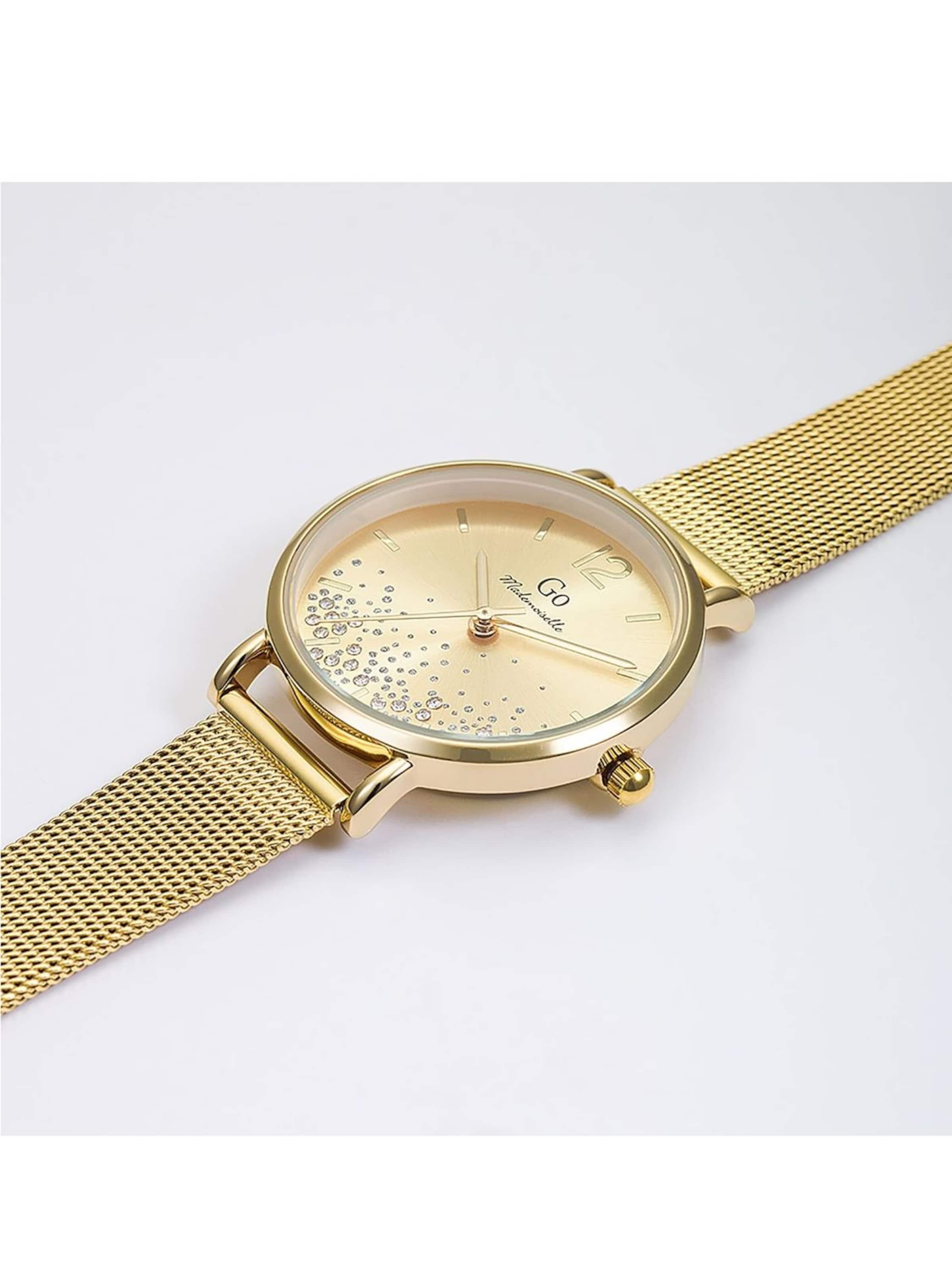 GO GirlOnly - Reloj analógico en oro