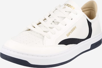 SuperdrySportske cipele - bijela boja: prednji dio