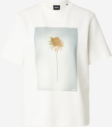 BOSS Paita 'Eharpa2' värissä valkoinen: etupuoli