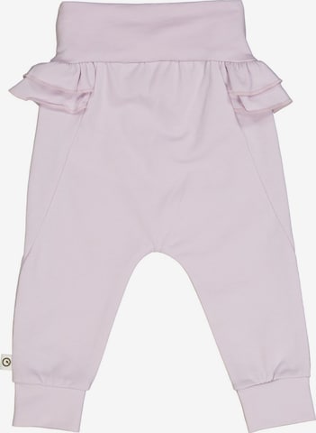 Müsli by GREEN COTTON Regular Broek '' in Lila