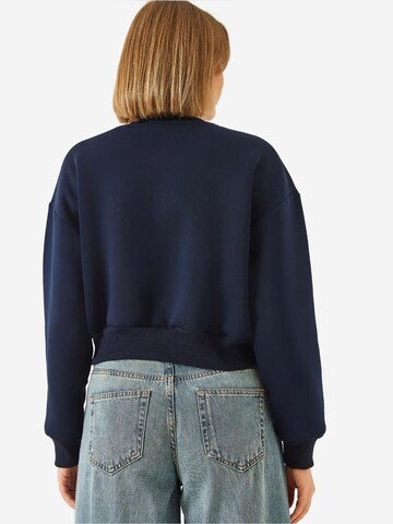 Bianco Lucci Sweatshirt in Blau