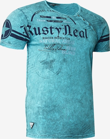 Rusty Neal T-Shirt in Blau