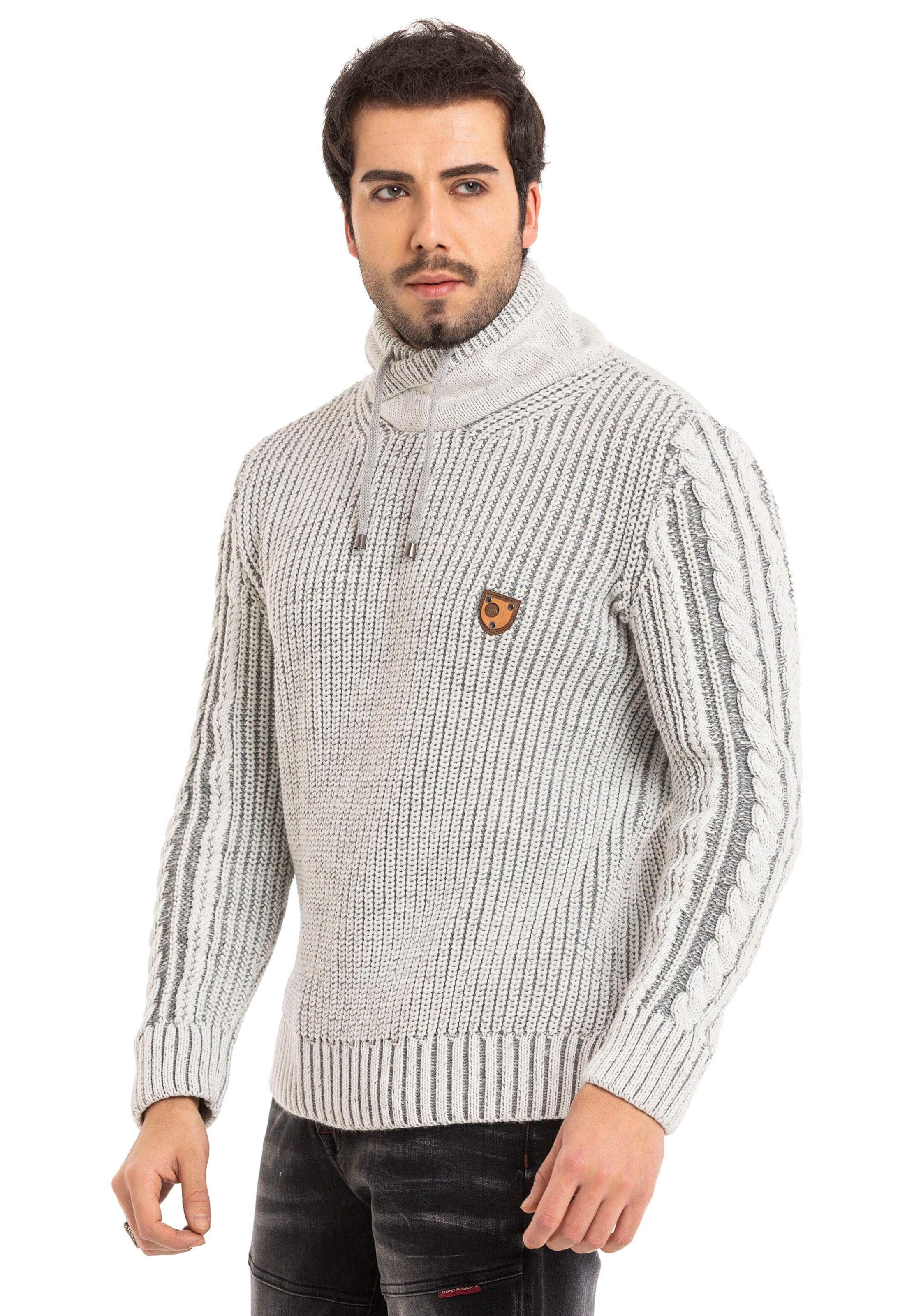 CIPO & BAXX Sweater in Grey