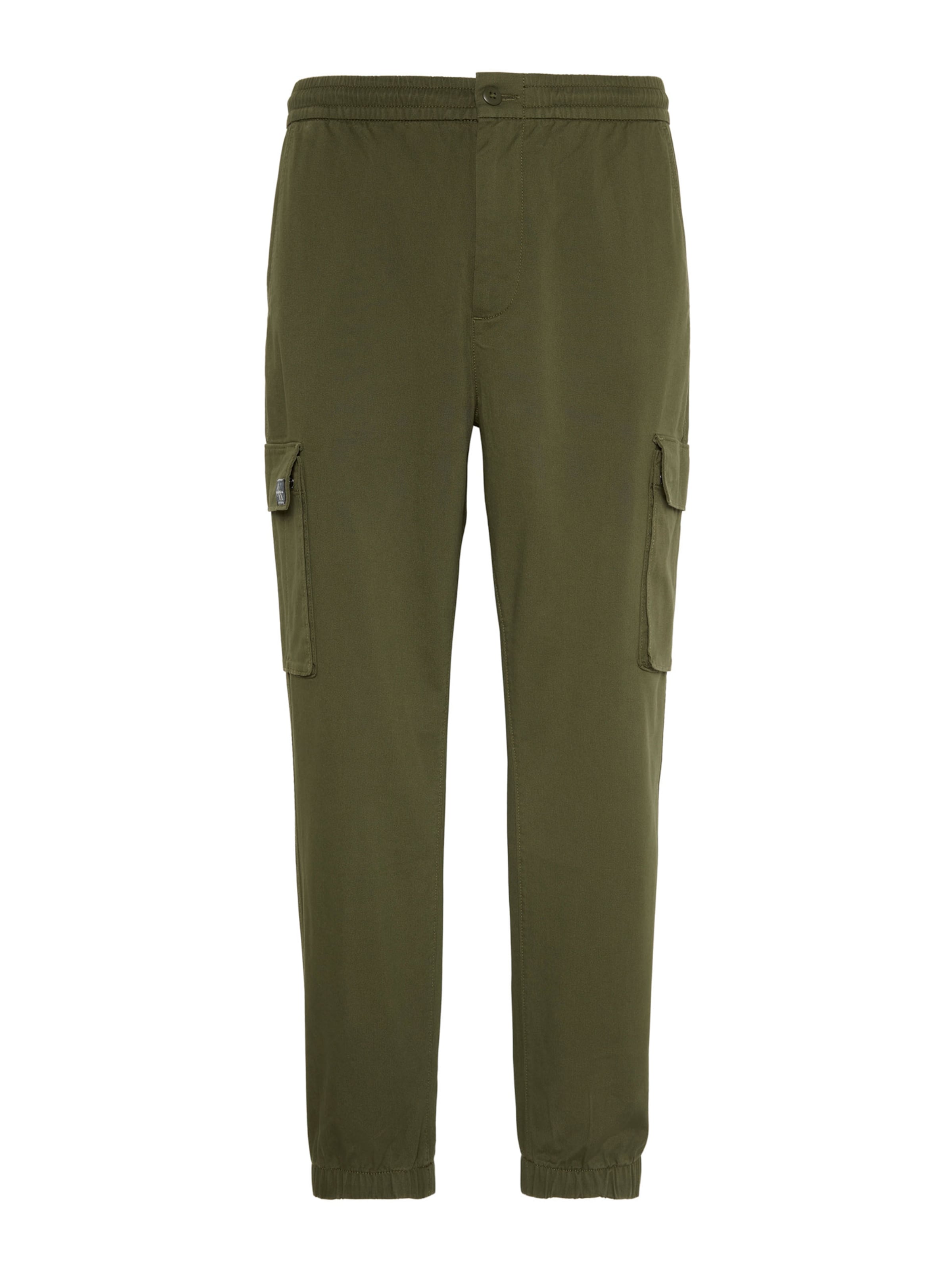 Calvin Klein Jeans Hose in Grün: Vorderseite