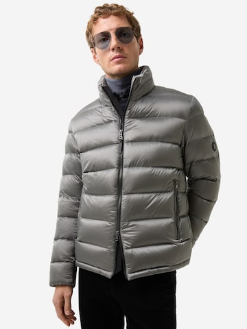 BOGNER Weatherproof jacket 'Hugh' in Grey: front