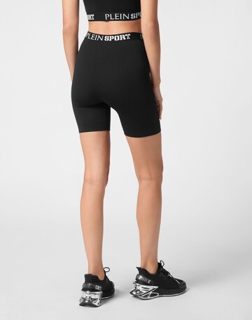 Plein Sport Skinny Shorts in Schwarz