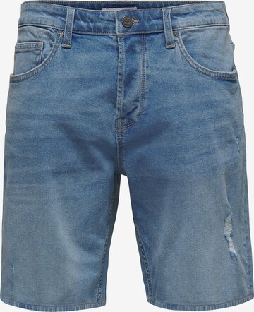 Only & Sons regular Jeans 'Avi' i blå: forside