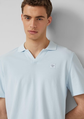 s.Oliver Poloshirt in Blau