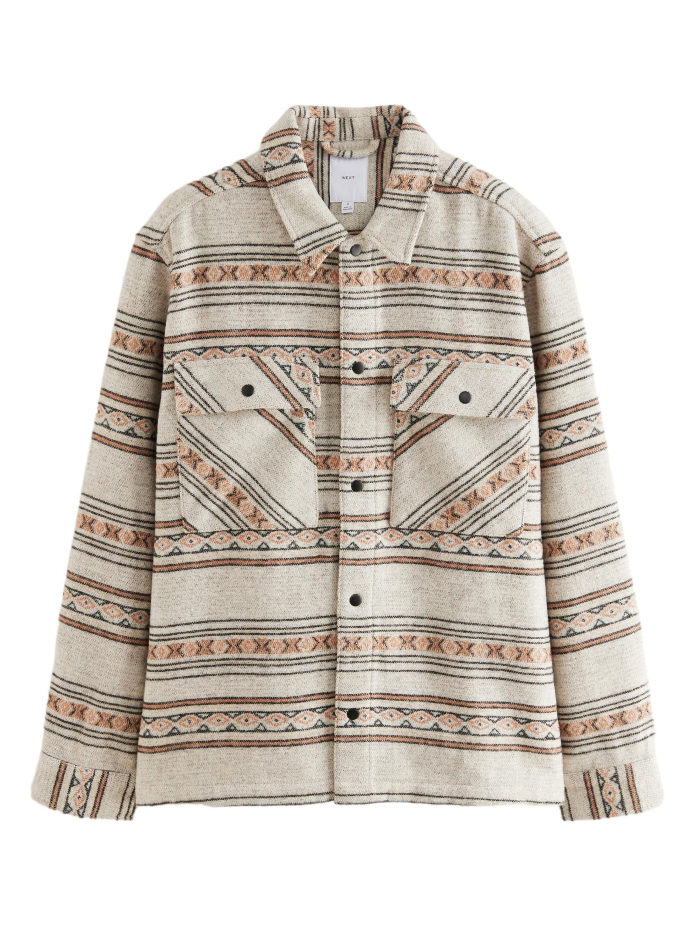 Next Средняя посадка Демисезонная куртка в Бежевый: спереди