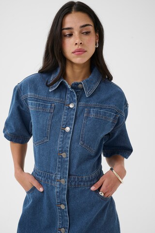 Kaffe Blusekjole 'KAMyah' i blå