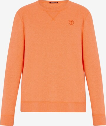 CHIEMSEE Regular fit Sweatshirt in Orange: front