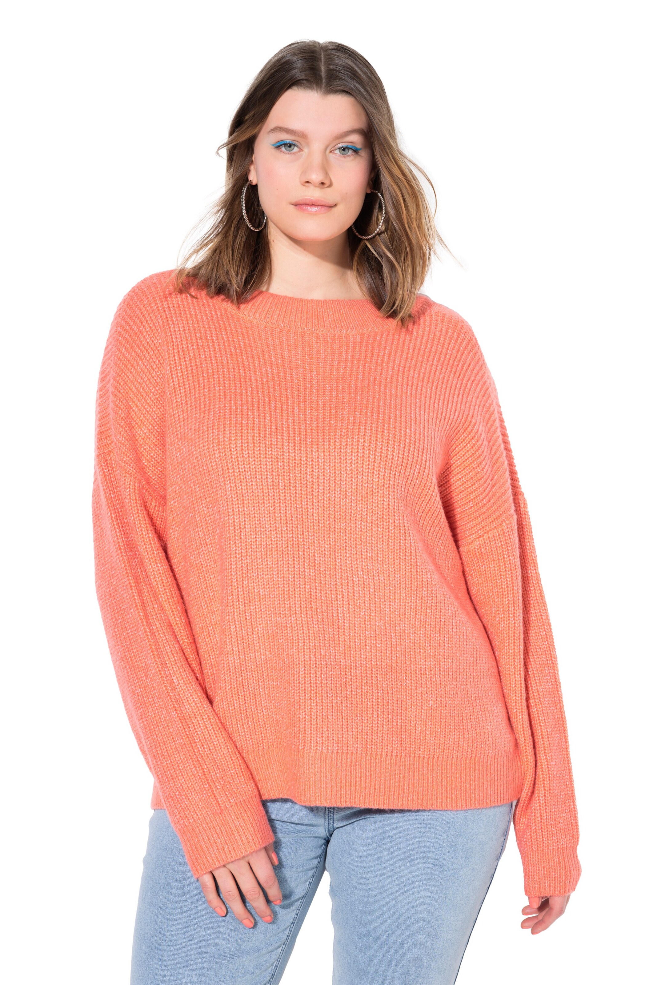Studio Untold Sweater in Orange: front