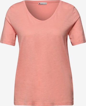 STREET ONE Shirt in Orange: front