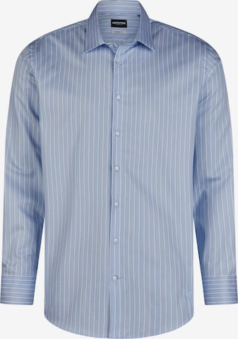 HECHTER PARIS Regular fit Business Shirt in Blue: front