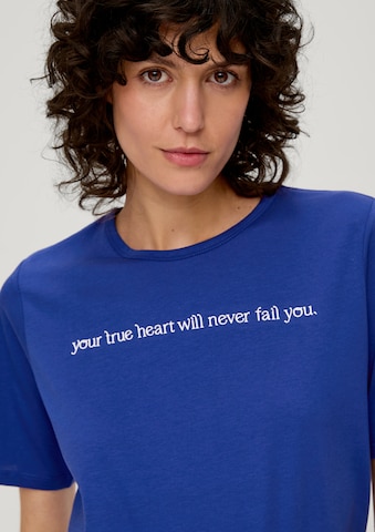 T-shirt s.Oliver en bleu