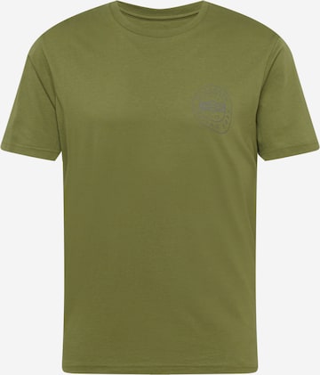 BILLABONG T-shirt 'Stamp' i grön: framsida