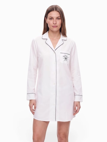 Lauren Ralph Lauren Nachthemd in Weiß: Vorderseite