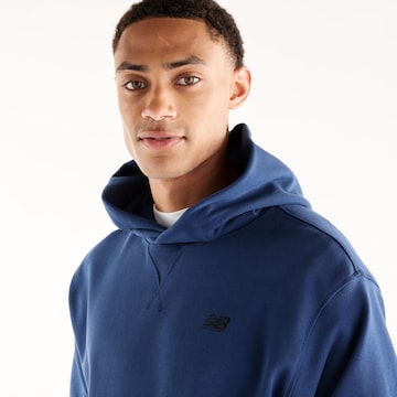 new balance Sweatshirt 'Athletics French Terry Hoodie' in Blauw