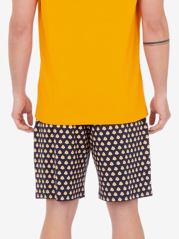 HOM Short Sleepwear ' Grimaud ' in Gelb