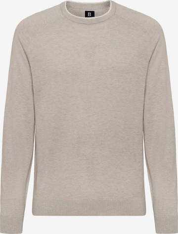 Pull-over Boggi Milano en beige : devant