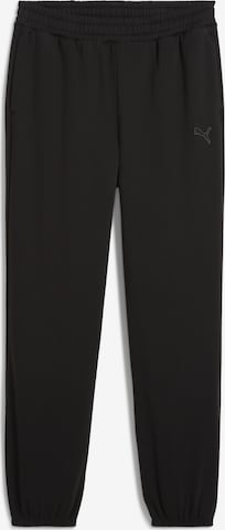 PUMA Tapered Sporthose in Schwarz: Vorderseite