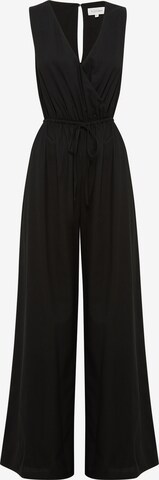 Tussah Jumpsuit 'CHARLI' i svart: framsida