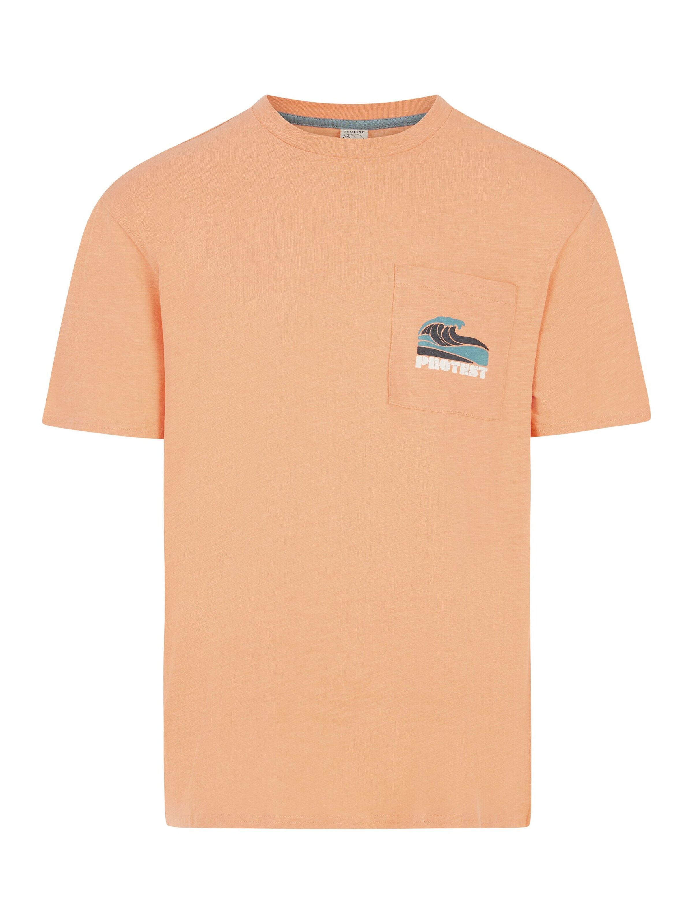 PROTEST Shirt 'PRTJake' in Orange: front