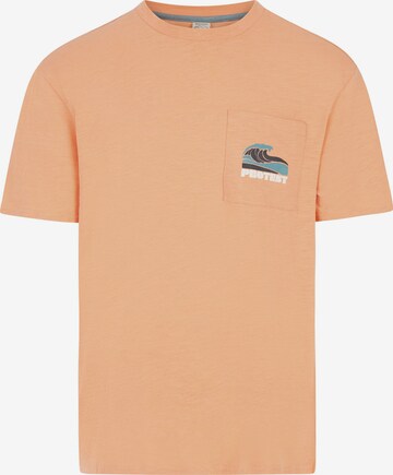 PROTEST Shirt 'PRTJake' in Oranje: voorkant
