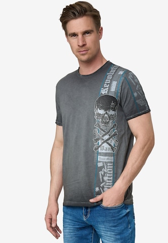 Rusty Neal Shirt in Grey: front