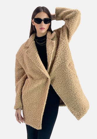 Elara Jacke in Beige: Vorderseite