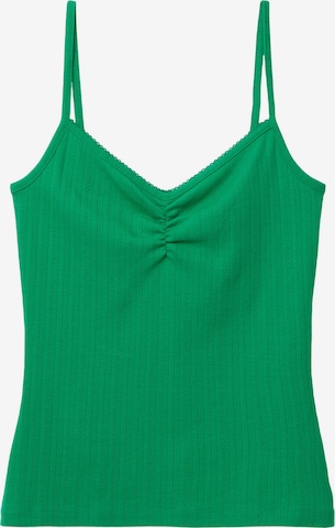 Top di TOM TAILOR DENIM in verde: frontale