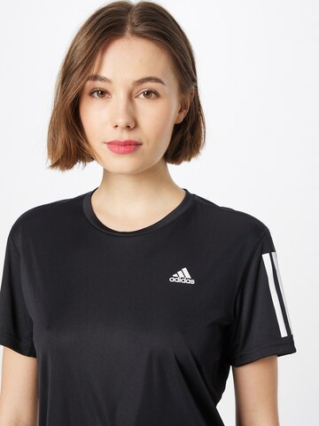 T-shirt fonctionnel 'Own The Run' ADIDAS SPORTSWEAR en noir