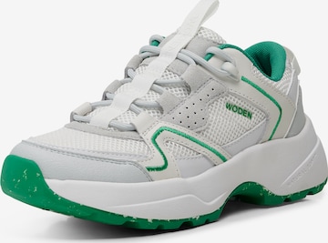 WODEN Platform trainers 'Sif' in White: front