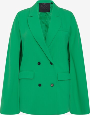 Ulla Popken Blazers in Groen: voorkant