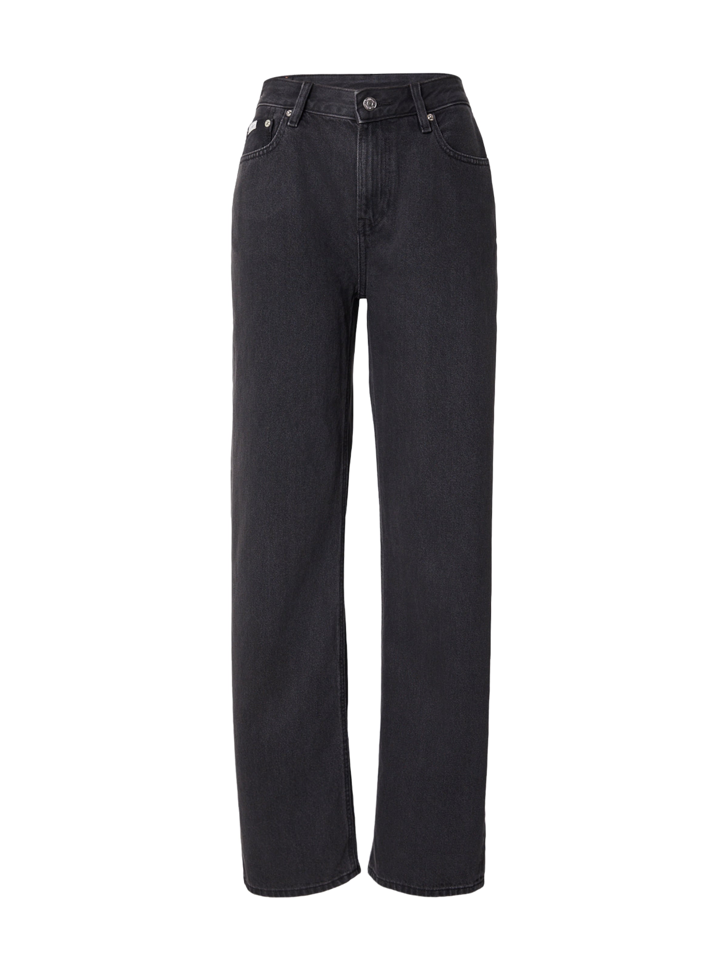 Calvin Klein Jeans regular Τζιν σε μαύρο: μπροστά