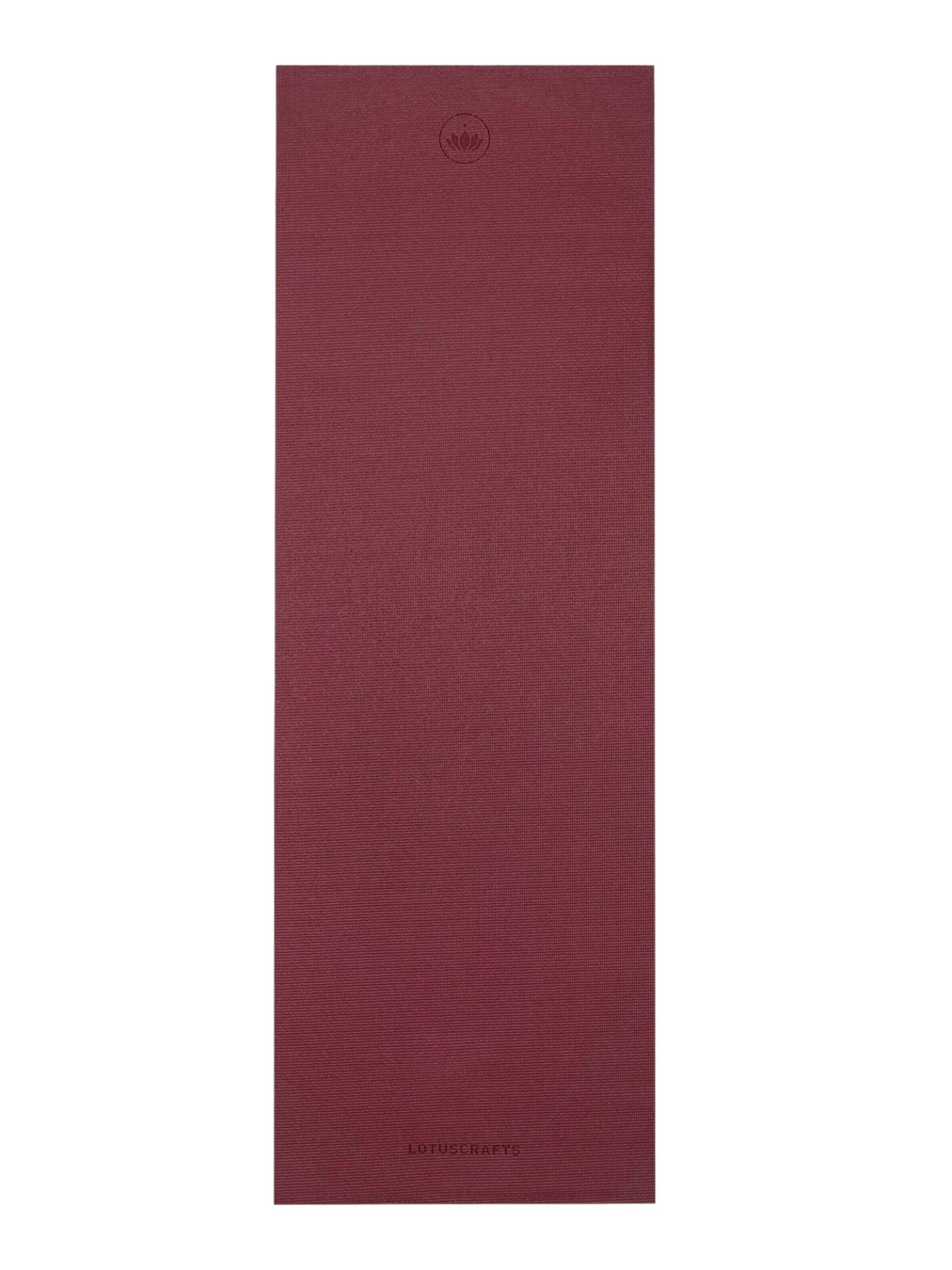 LOTUSCRAFTS Mat 'MUDRA' in Red: front