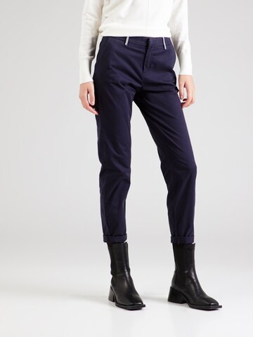 ONLY Normální Chino kalhoty 'BIANA' – modrá: přední strana